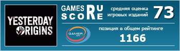 ruScore рейтинг игры Yesterday Origins
