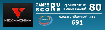 ruScore рейтинг игры Nex Machina