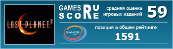 ruScore рейтинг игры Lost Planet 2