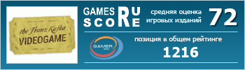 ruScore рейтинг игры The Franz Kafka Videogame