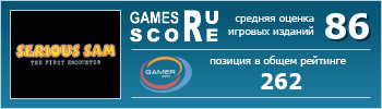 ruScore рейтинг игры Serious Sam: The First Encounter (Крутой Сэм: Первая кровь)