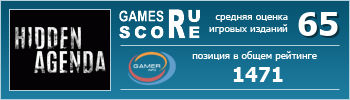 ruScore рейтинг игры Hidden Agenda