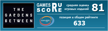 ruScore рейтинг игры The Gardens Between