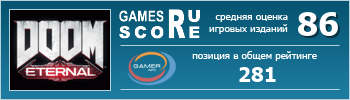 ruScore рейтинг игры DOOM Eternal
