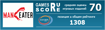 ruScore рейтинг игры Maneater