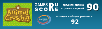 ruScore рейтинг игры Animal Crossing: New Horizons