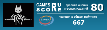 ruScore рейтинг игры Stray