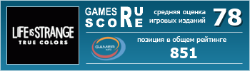 ruScore рейтинг игры Life Is Strange: True Colors