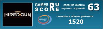ruScore рейтинг игры Necromunda: Hired Gun