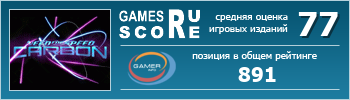 ruScore рейтинг игры Need for Speed Carbon