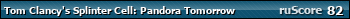 ruScore рейтинг игры Tom Clancy's Splinter Cell: Pandora Tomorrow