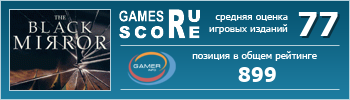 ruScore рейтинг игры The Black Mirror (Черное зеркало)