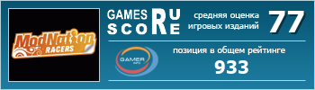 ruScore рейтинг игры ModNation Racers