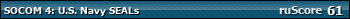 ruScore рейтинг игры SOCOM 4: U.S. Navy SEALs (SOCOM: Спецназ)
