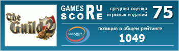 ruScore рейтинг игры The Guild 2 (Гильдия 2)