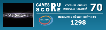ruScore рейтинг игры Darkspore