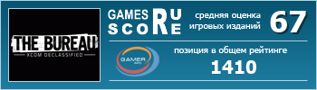 ruScore рейтинг игры The Bureau: XCOM Declassified