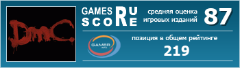 ruScore рейтинг игры DmC