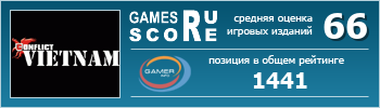 ruScore рейтинг игры Conflict: Vietnam (Конфликт: Вьетнамская война)
