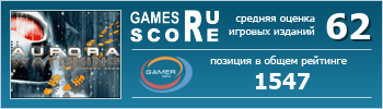 ruScore рейтинг игры Aurora Watching: Gorky Zero (Горький Зеро 2: В лучах Авроры)