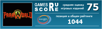 ruScore рейтинг игры ParaWorld