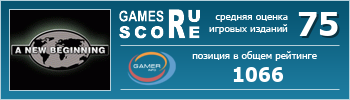 ruScore рейтинг игры A New Beginning (Послезавтра)