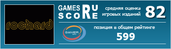 ruScore рейтинг игры Rochard