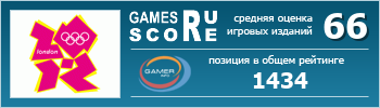 ruScore рейтинг игры London 2012: The Official Video Game of the Olympic Games