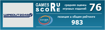 ruScore рейтинг игры WipEout 2048