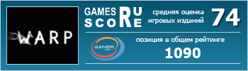 ruScore рейтинг игры WARP