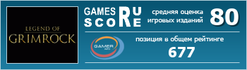 ruScore рейтинг игры Legend of Grimrock