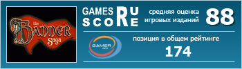 ruScore рейтинг игры The Banner Saga