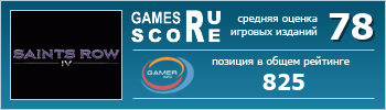 ruScore рейтинг игры Saints Row IV
