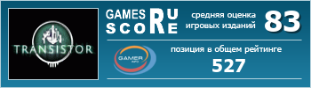 ruScore рейтинг игры Transistor