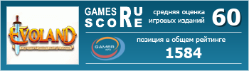 ruScore рейтинг игры Evoland