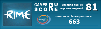 ruScore рейтинг игры Rime