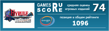 ruScore рейтинг игры Hyrule Warriors