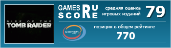 ruScore рейтинг игры Rise of the Tomb Raider