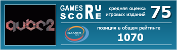 ruScore рейтинг игры Q.U.B.E. 2