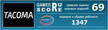 ruScore рейтинг игры Tacoma