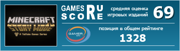 ruScore рейтинг игры Minecraft: Story Mode - A Telltale Games Series