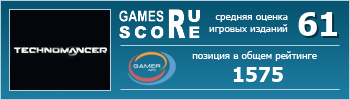 ruScore рейтинг игры The Technomancer
