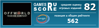 ruScore рейтинг игры Offworld Trading Company