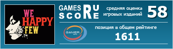 ruScore рейтинг игры We Happy Few