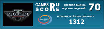 ruScore рейтинг игры Warhammer 40,000: Regicide
