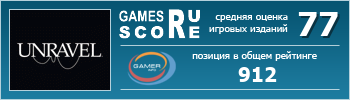 ruScore рейтинг игры Unravel