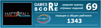 ruScore рейтинг игры MatterFall