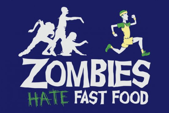 Зомби ненавидят фаст фуд.