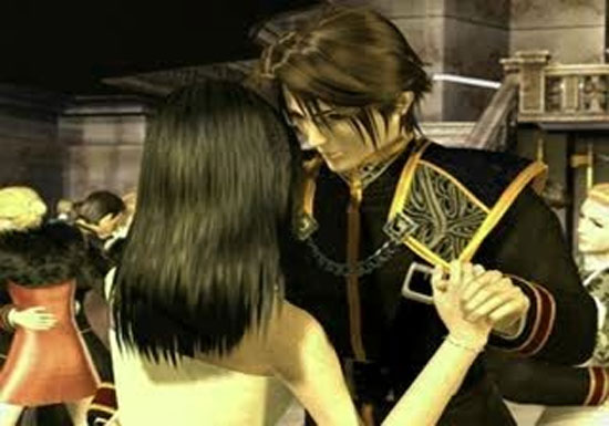 Кадр из видеоролика в Final Fantasy VIII