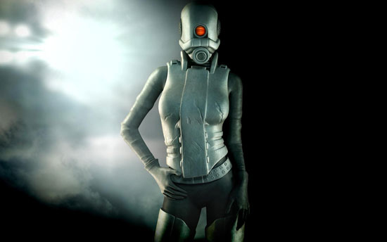 В Half-Life 2 также не попал юнит с именем Combine Female Assassin.